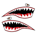 Shark Mouth Nose Art